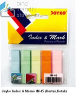 Joyko Index & Memo IM-45 (Kertas,Kotak) Sticky Note Pesan Tempel