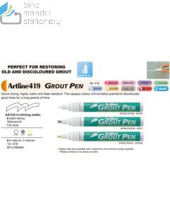 e-catalogue gambar perlengkapan Artline 419 Grout Pen Permanent Marker Spidol Pewarna Sela Keramik