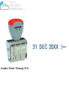 Joyko Date Stamp D-4 Stempel Tanggal