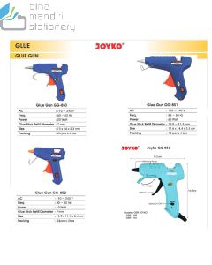 Contoh Joyko Glue Gun GG-851 Alat Tembak Lem Stik Panas merek Joyko