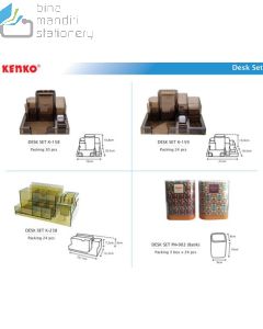 Brosur gambar atk Kenko PH-902 Desk Set Tempat Alat Tulis
