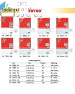 Gambar Joyko Loose Leaf A5-100DT-50 (50 Lembar) For Refill Multiring Binder Note merek Joyko